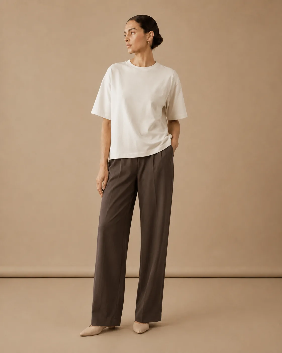 Boxy Cotton Tee