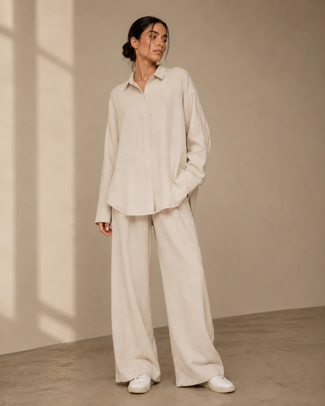 Oversized Linen Shirt